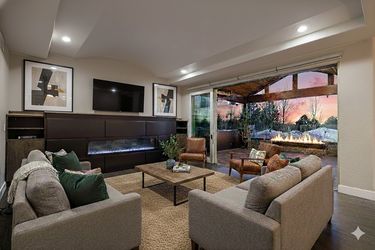 STAGED - LIVING ROOM - ROBINSON RANCH