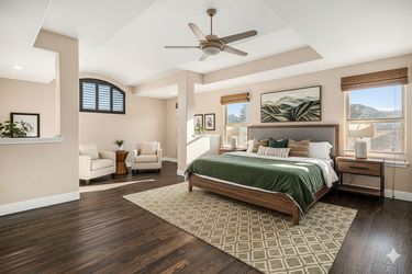 STAGED - PRIMARY BEDROOM - ROBINSON RANCH