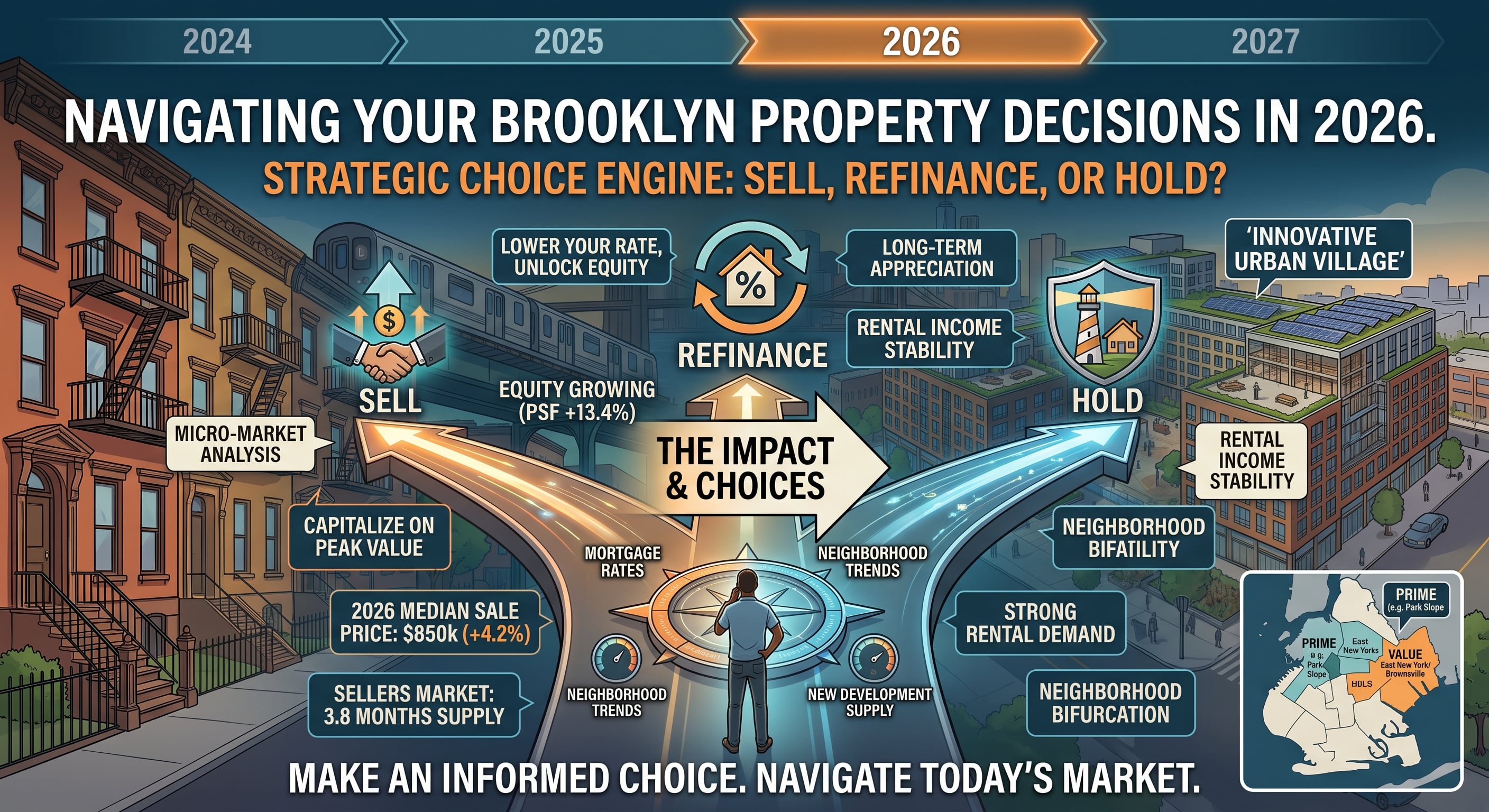 Should You Sell, Refinance, or Hold Your Brooklyn Property in 2026