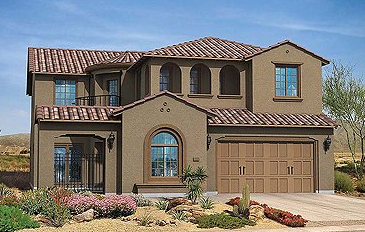 The Redwood Floor Plan at Fireside Desert Ridge