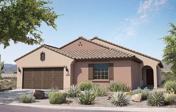 The Willow Floor Plan at Fireside Desert Ridge