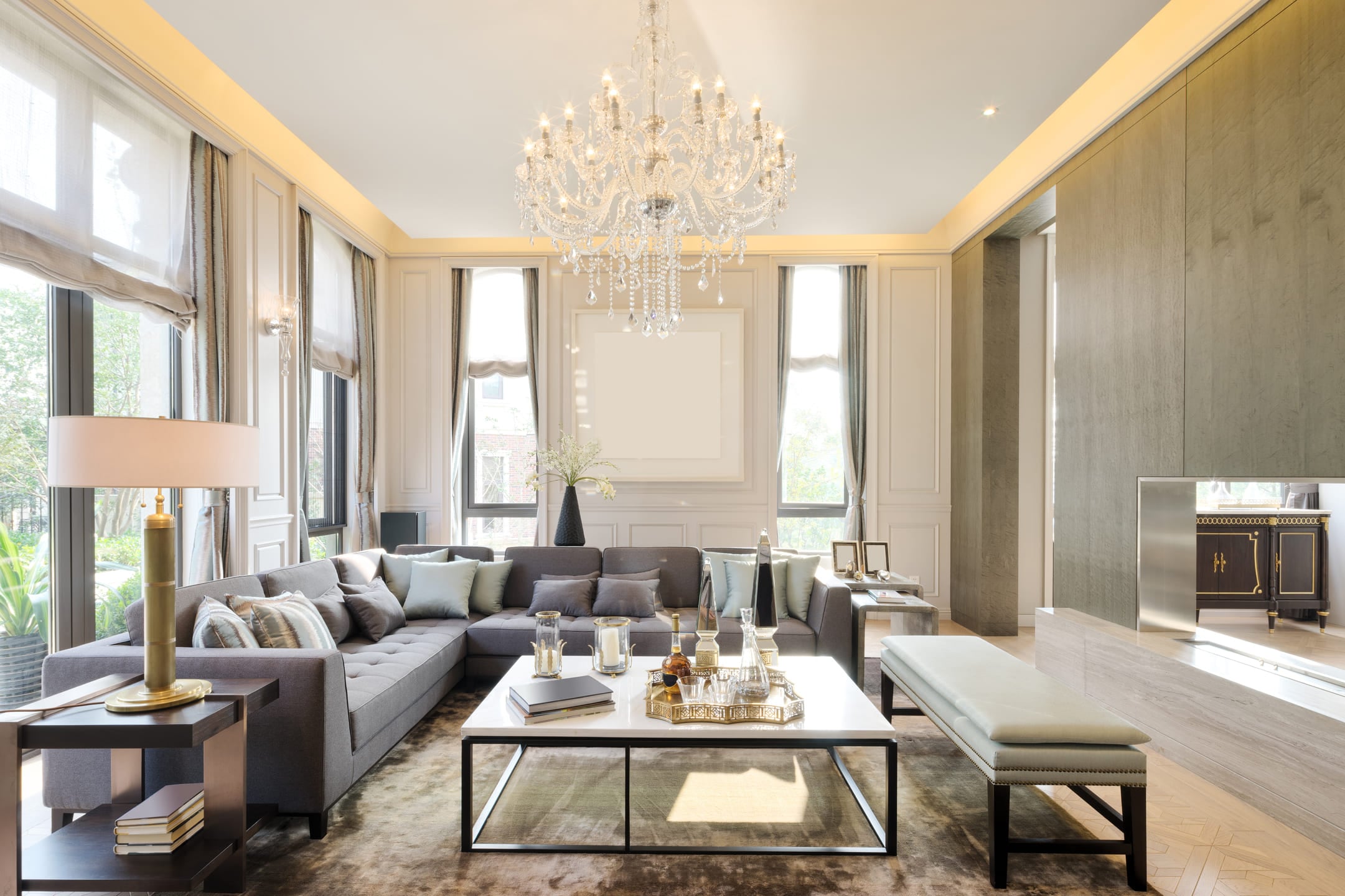 luxury-gold-dark-gray-living-room