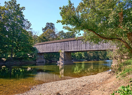 Schofield Ford Covered Bridge at Tyler State Park in Bucks(1)