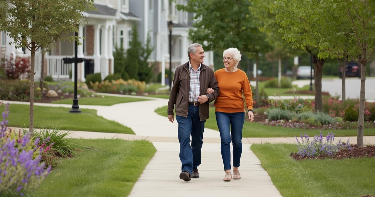 Living in 55 plus community in Bucks County by Hazel Smith