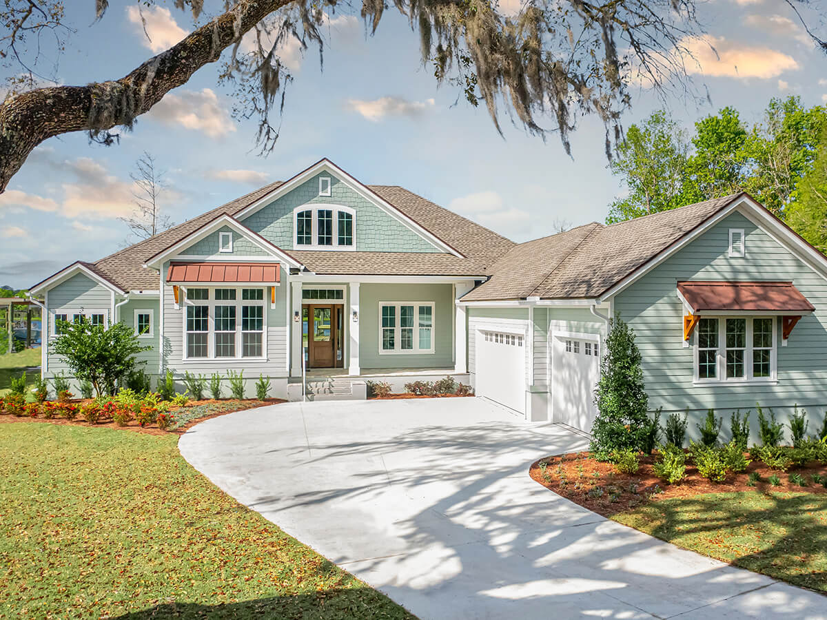 New-construction-beautiful-luxury-home-exterior