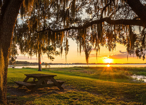 Sunset in Clermont Florida