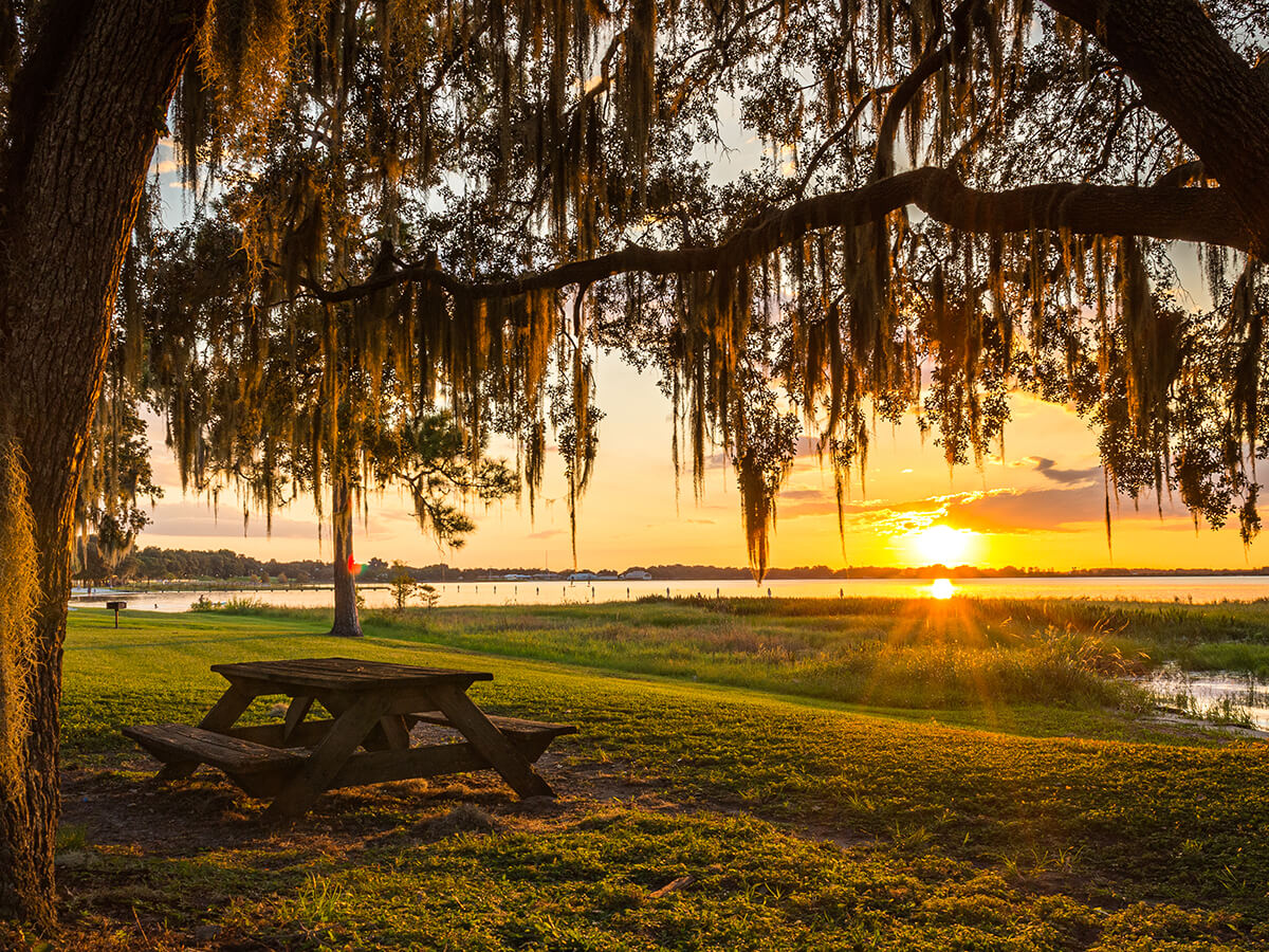Sunset in Clermont Florida