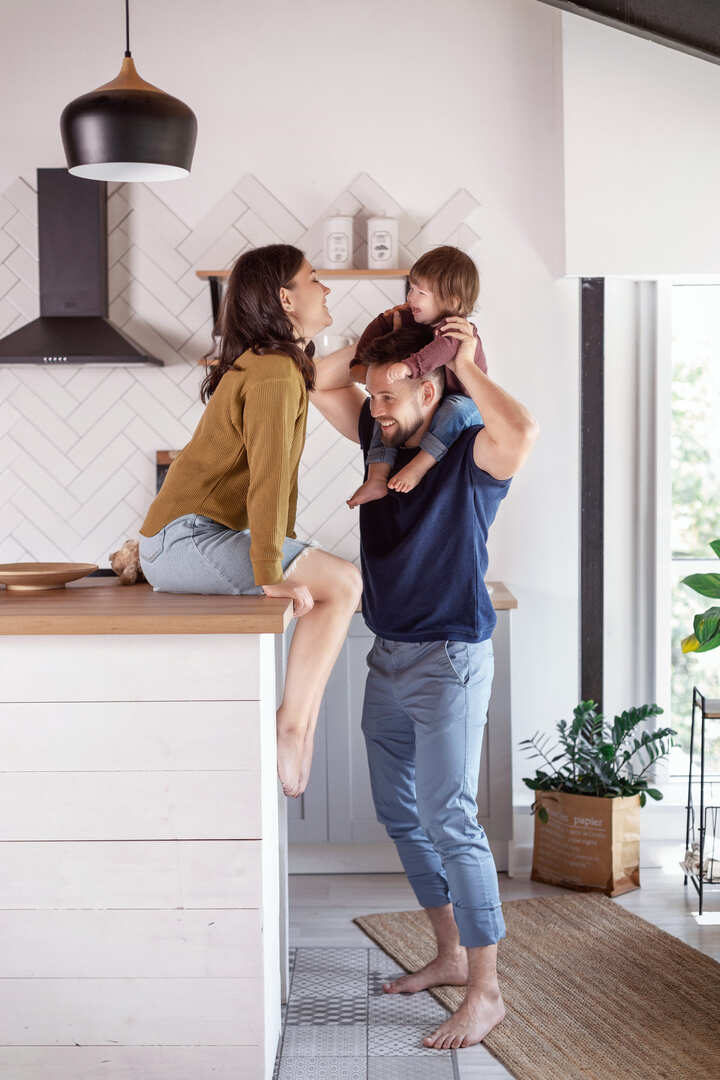 family-kitchen-counter