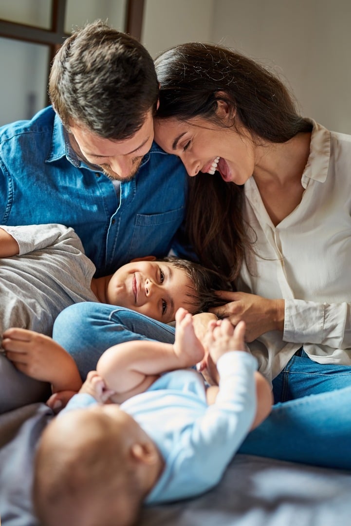 family-two-kids-smiling
