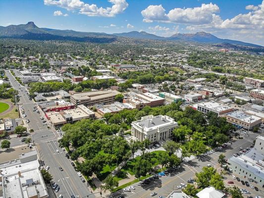 The courthouse square in Prescott arizona