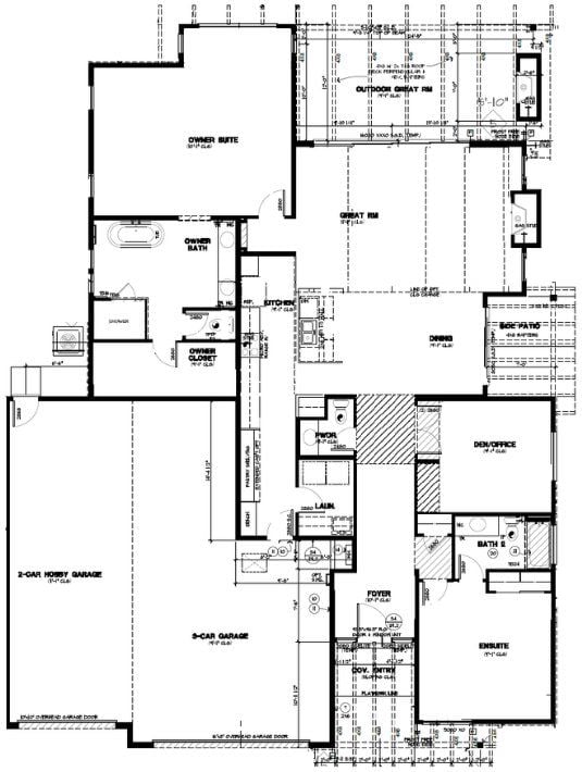 Mandalay Homes Plan 605 floor plan