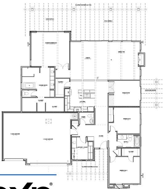 Mandalay Homes Plan 83 floor plan
