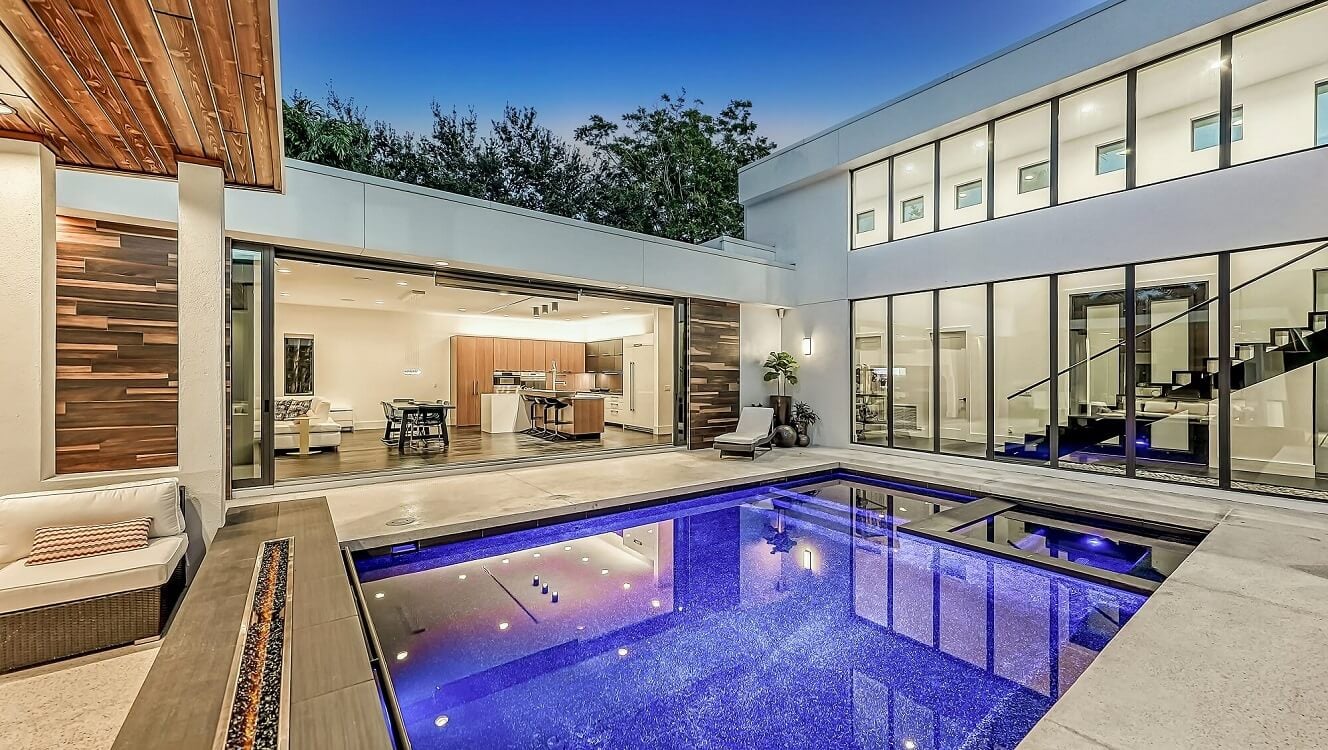 Modern Home and Pool