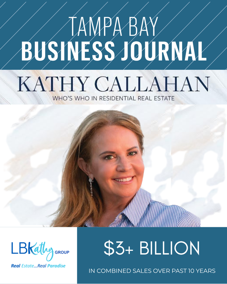 Featured in Tampa Bay Journal's "Who's Who in Residential Real Estate"