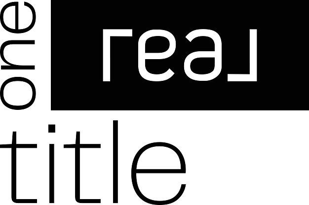 One Real Title Wordmark Logo Black (1)