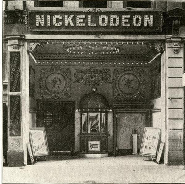 Placeholder image representing Pittsburgh's early Nickelodeon theater