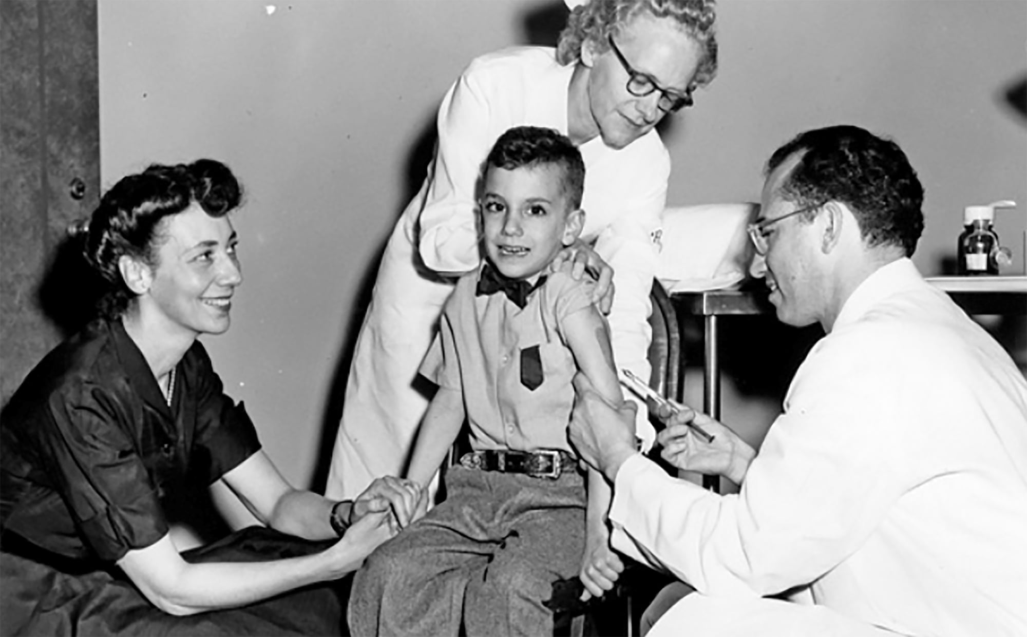Jonas Salk's polio vaccine research at the University of Pittsburgh