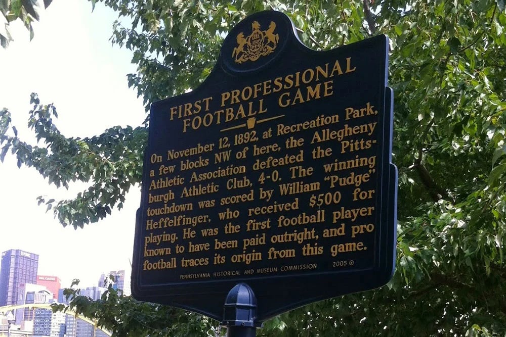 Placeholder image representing early professional football in Pittsburgh