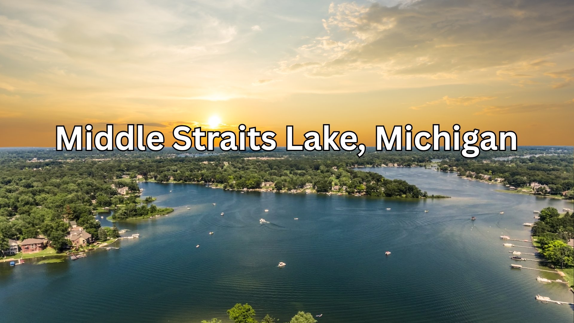 Middle Straits Lake, Michigan