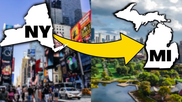 Everyone’s RUNNING To Michigan From New York!