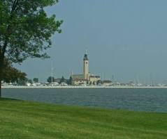 Grosse Pointe Michigan Lake St Clair shoreline