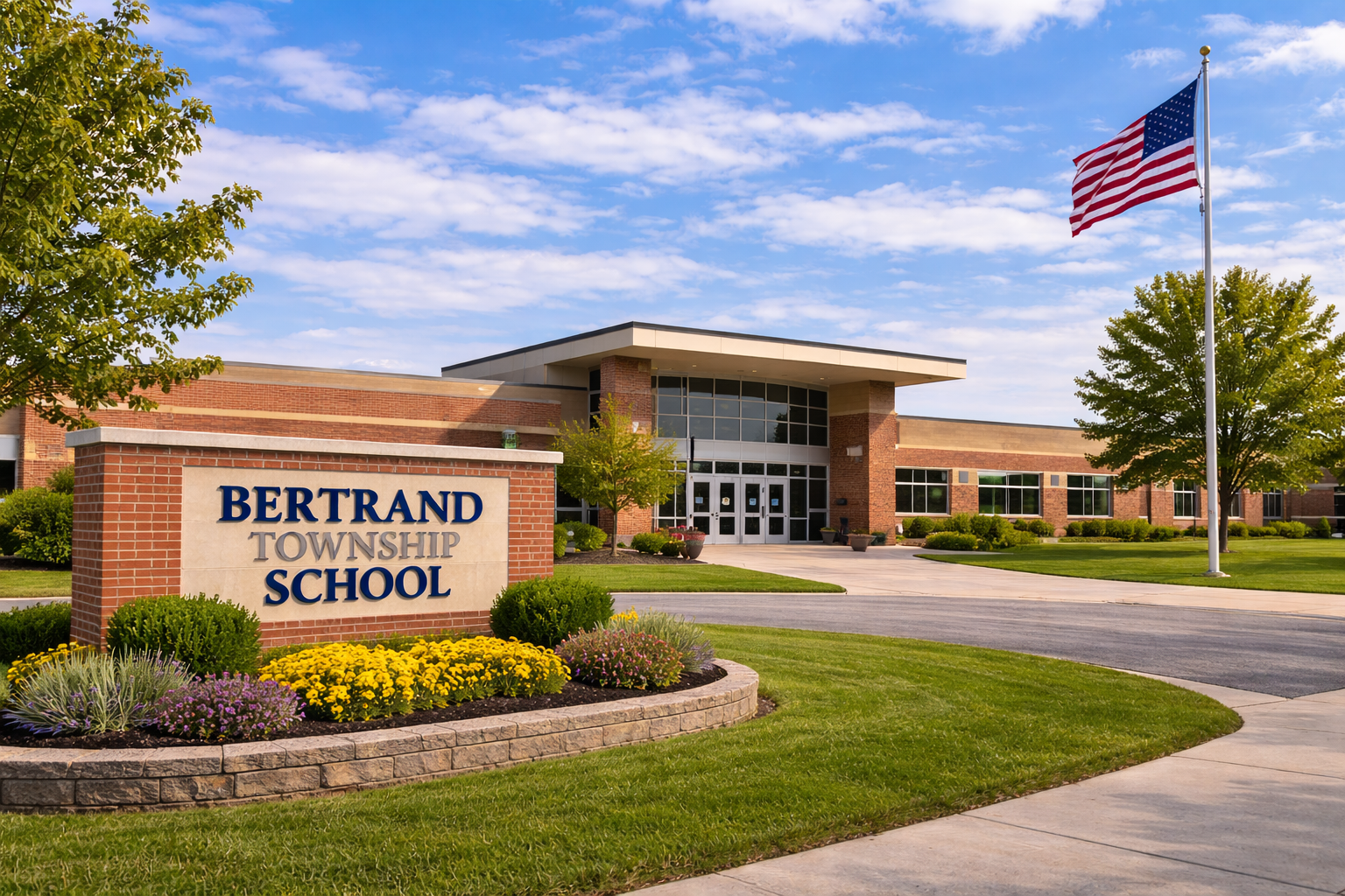 bertrand township, michigan school