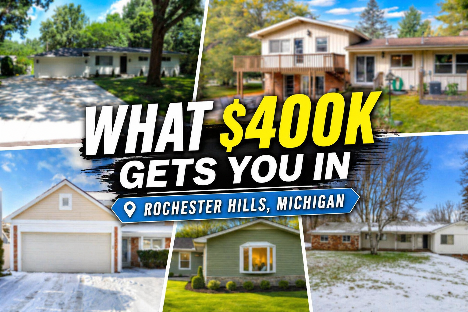 Rochester Hills Michigan Homes Under $400K: What Buyers &hellip;