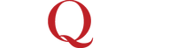 Logo White with Q red