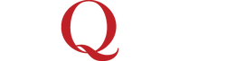 Logo White with Q red