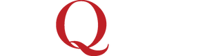 Logo White with Q red