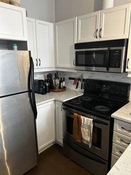 Small kitchen in apratment