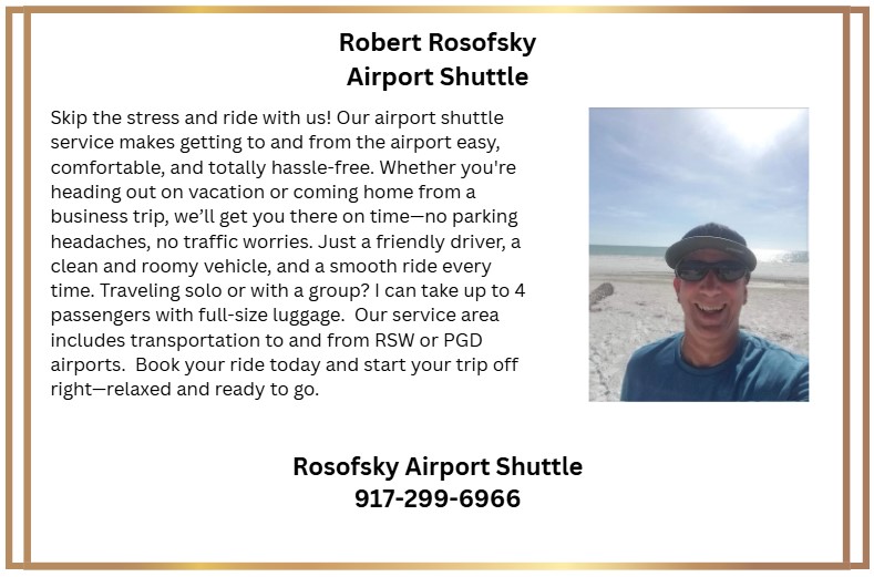 robert rosofsky airport shuttle