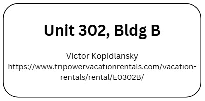 Unit 302B - Victor Kopidlansky