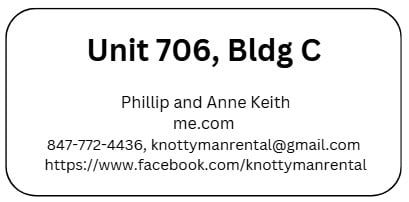 Unit 706C - Phillip and Anne Keith