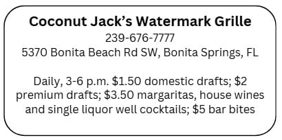 Coconut Jacks Watermark Grille