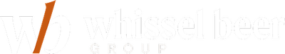 Whissel Beer Group Logo 02 (secondary, white, orange)