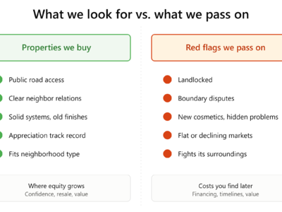 Five Things We Pass On (And Why You Should Too)