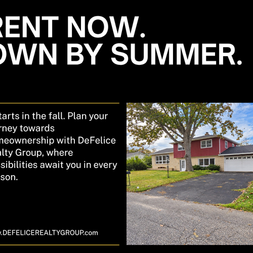 Renting Now, Buying by Summer: Start in the Fall