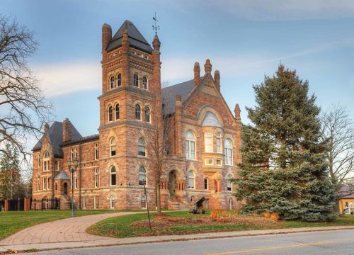The Historic Oxford County Court House in Woodstock, Ontario, Canada (1)