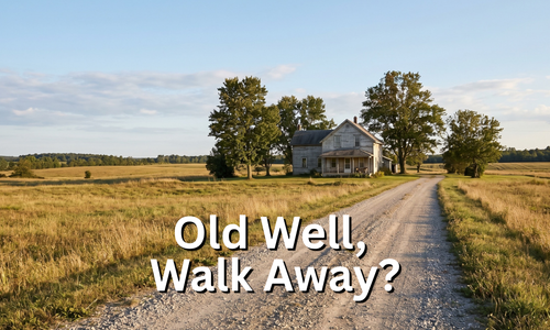 Is an Old Well, Septic or Stone Foundation &hellip;