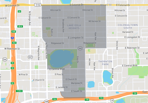 South Eola; Lake Eola Heights