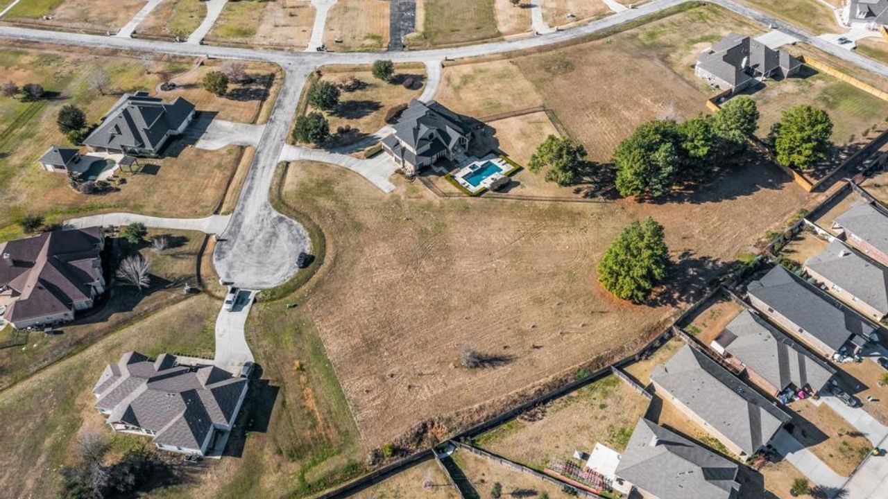 Pre-construction lot clearing