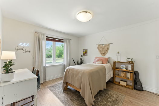 3 Interior bedroom with natural lighting.