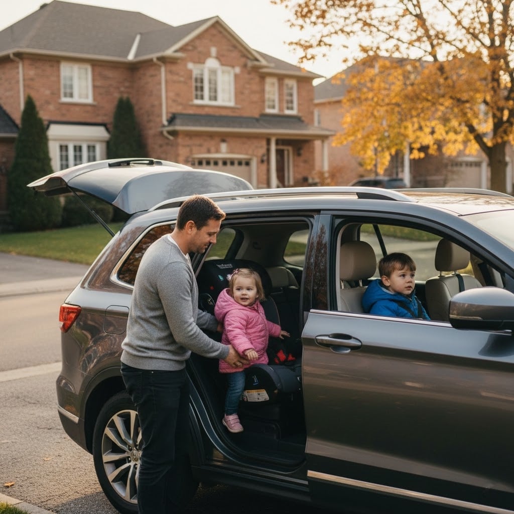 family-preparing-for-morning-commute-kemptville
