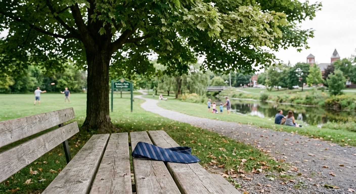 kemptville-park-work-life-balance-tie-bench