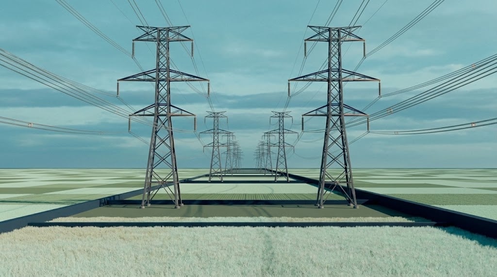 Hydro transmission infrastructure supporting rural luxury property areas in Eastern Ontario