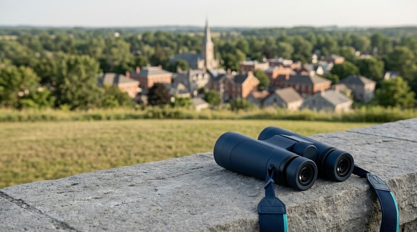 Luxury buyer carefully observing premium Eastern Ontario community before purchasing