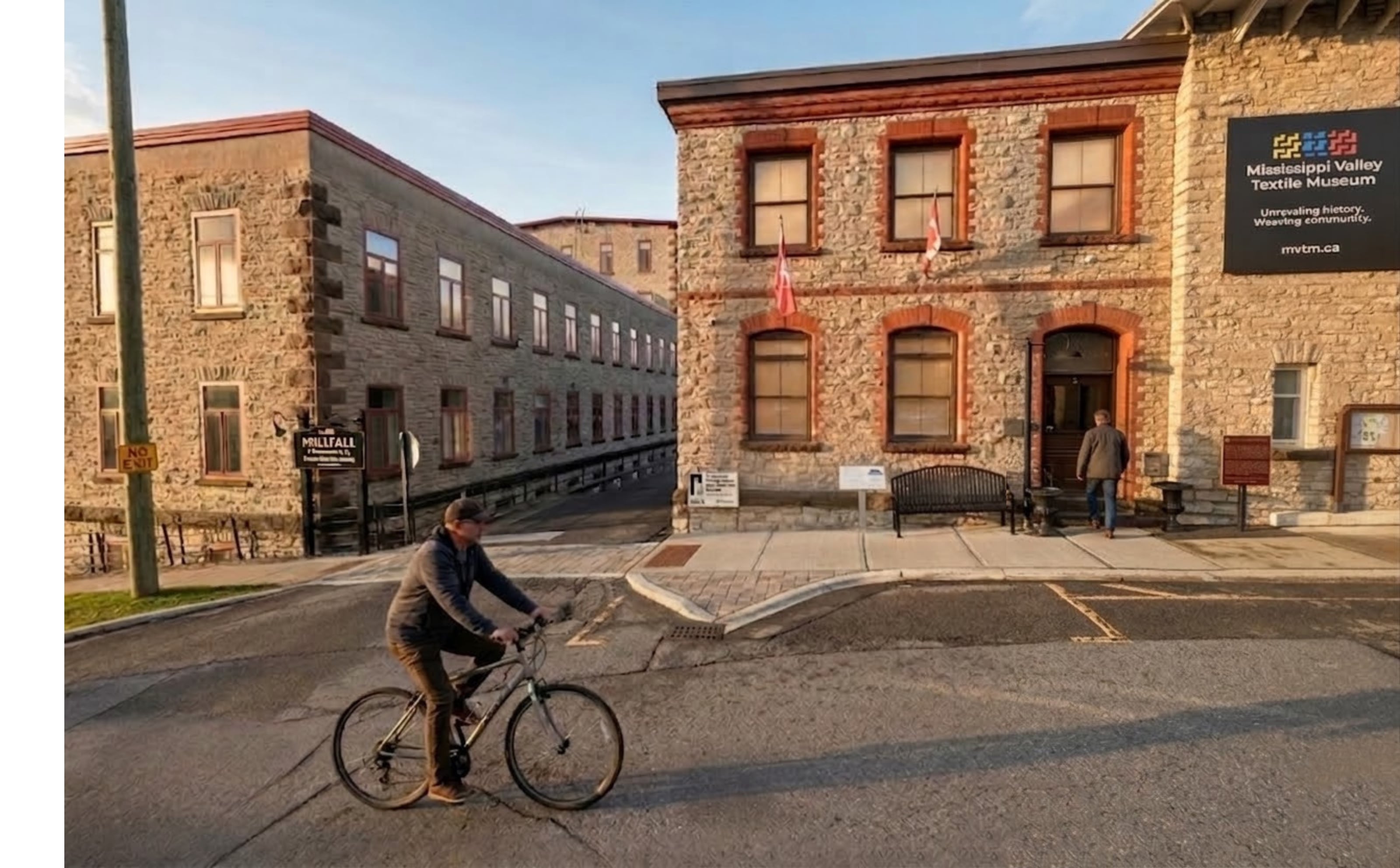 Mississippi Valley Textile Museum Golden Hour
