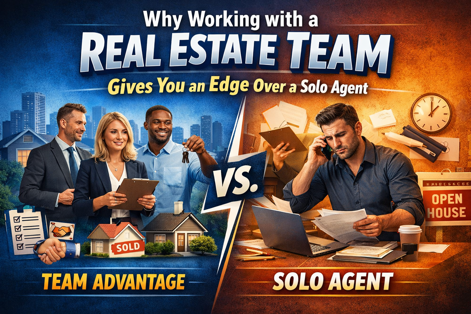 Team advantage vs solo agent