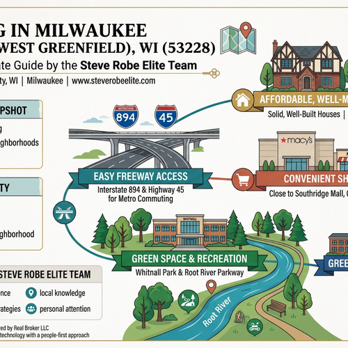 Living in Milwaukee (Southwest / Greenfield), WI (53228): A Real Estate Guide by the Steve Robe Elite Tea